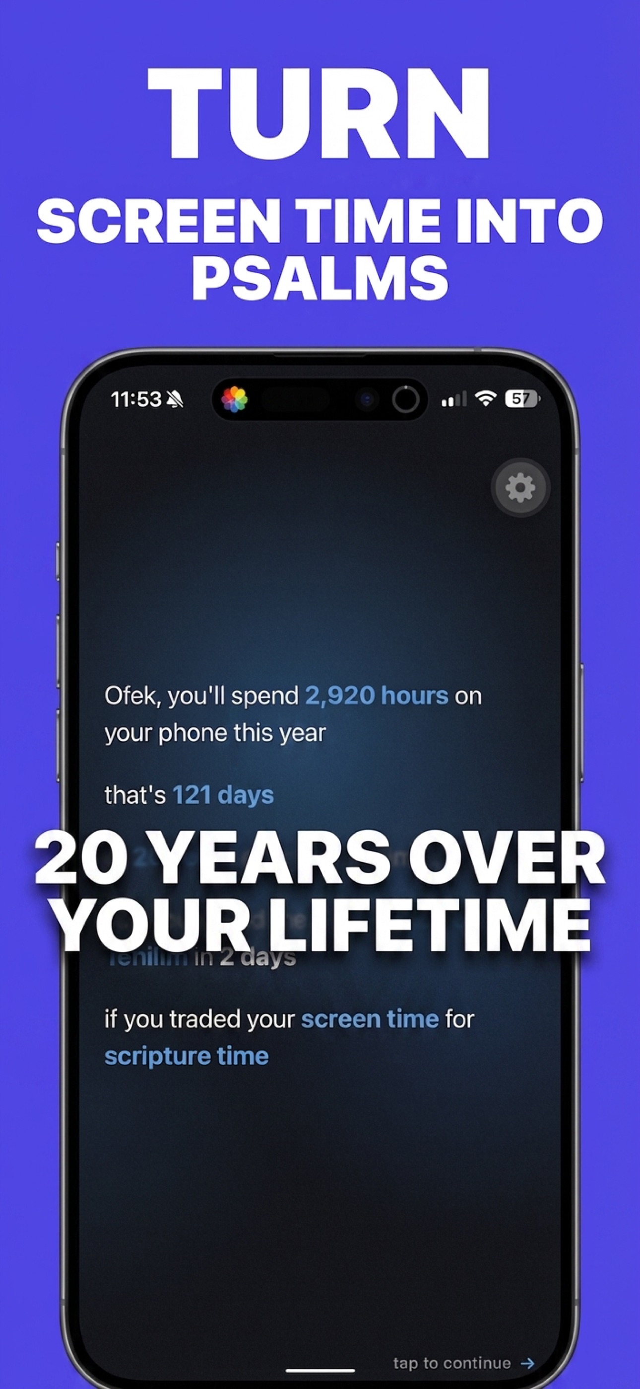 PrayerLock turns screen time into Tehilim