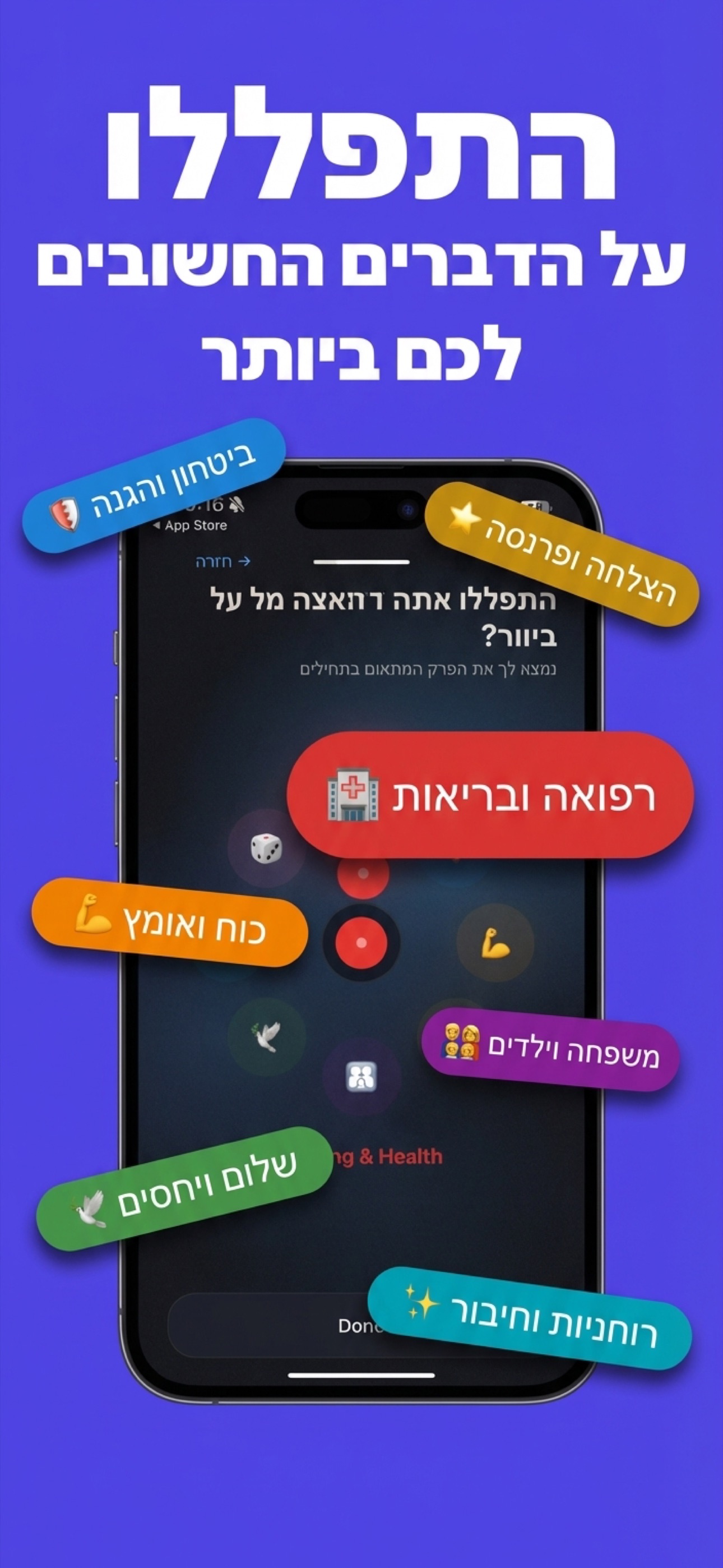 בוחרים מוקד תפילה